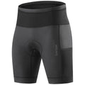 Men’s Padded Cycling Shorts with Pockets – High Waist Compression Bike Shorts