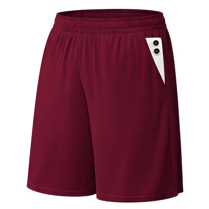 Men’s Quick Dry Athletic Shorts with Deep Pockets