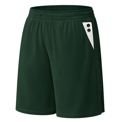 Men’s Quick Dry Athletic Shorts with Deep Pockets