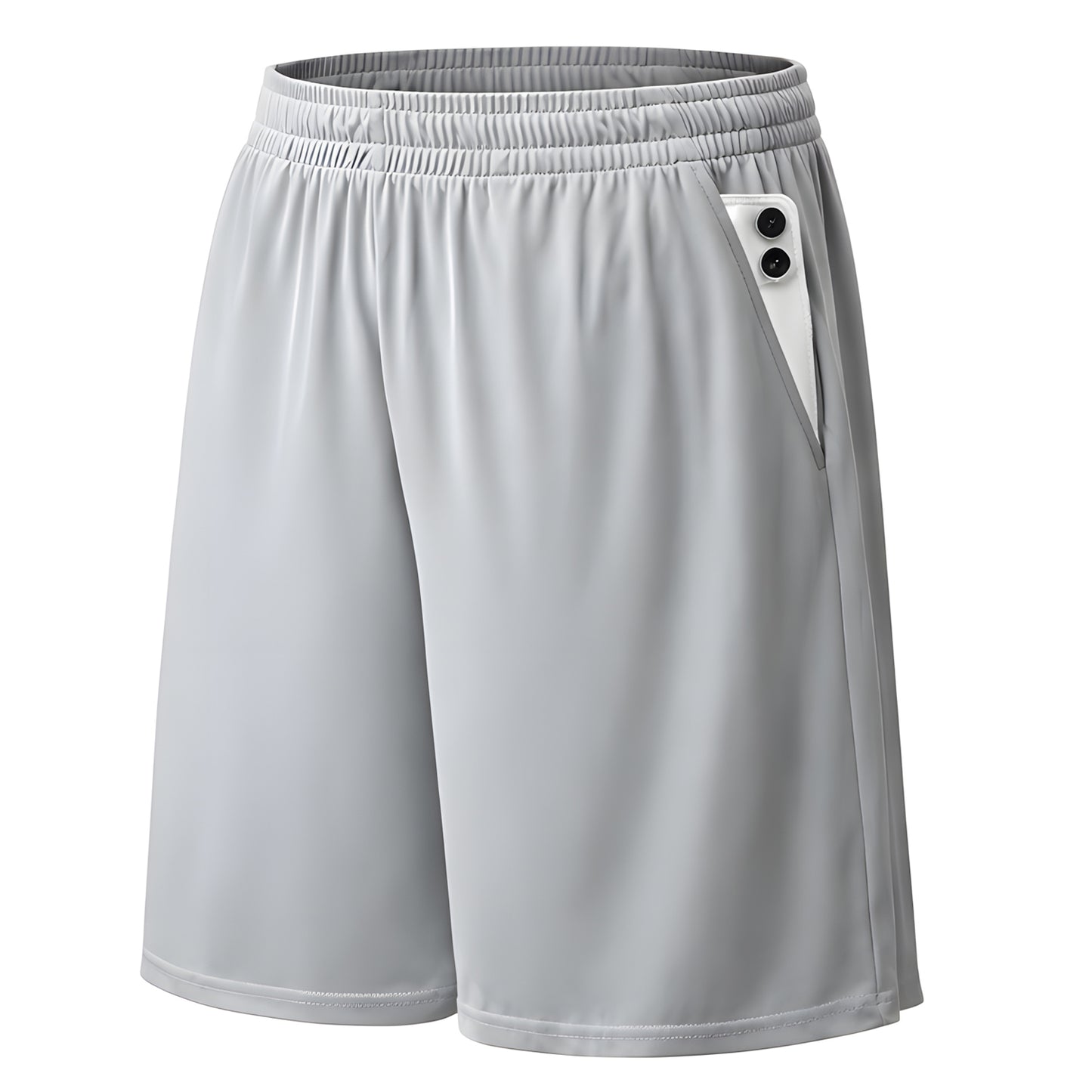 Men’s Quick Dry Athletic Shorts with Deep Pockets