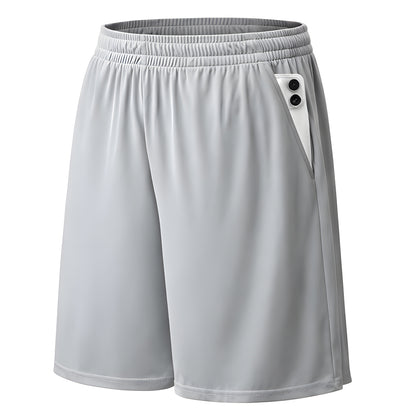 Men’s Quick Dry Athletic Shorts with Deep Pockets