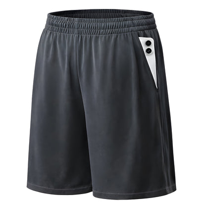 Men’s Quick Dry Athletic Shorts with Deep Pockets