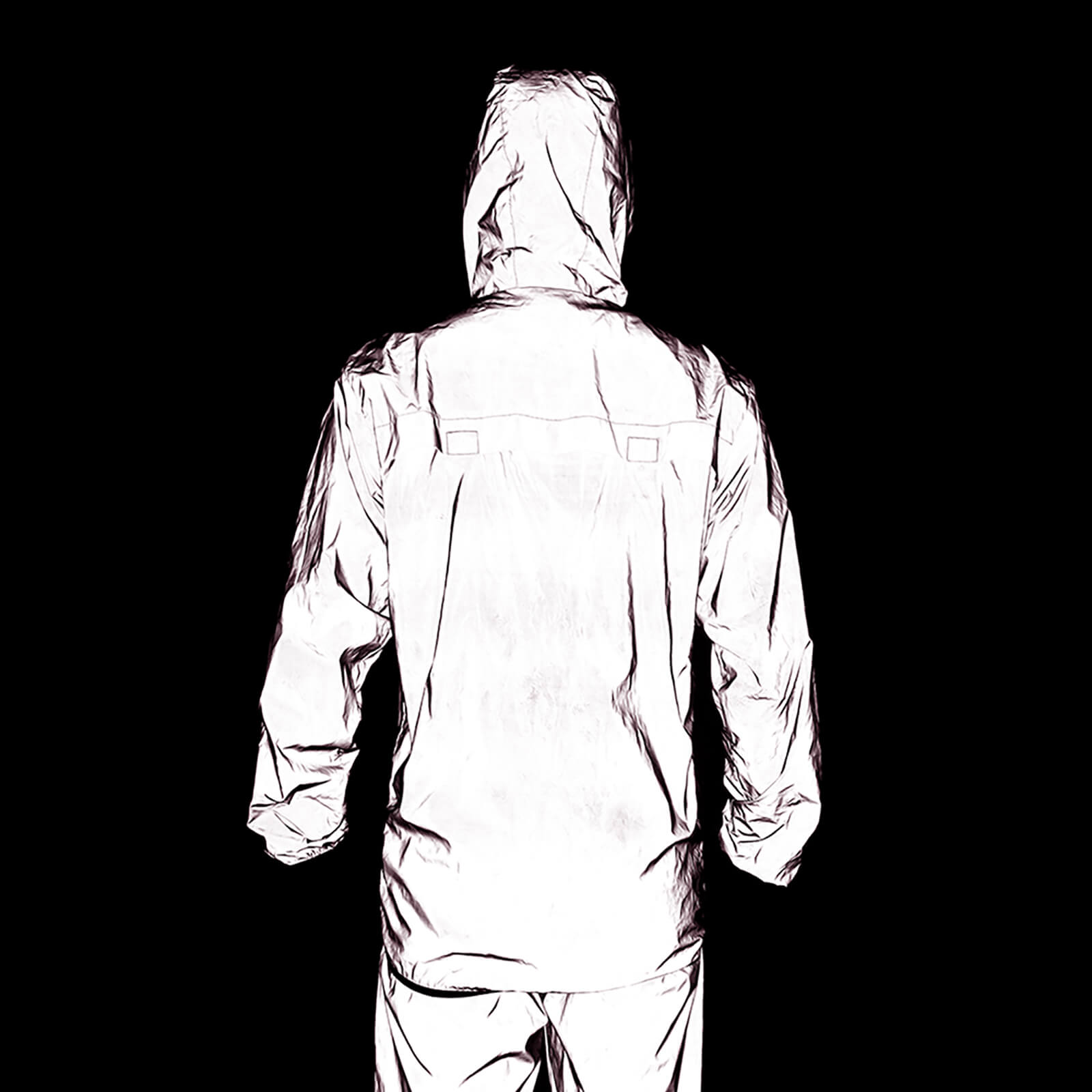 Men’s Reflective Cycling Jacket – Night Safety Windbreaker, Lightweight MTB Sport Coat
