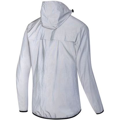 Men’s Reflective Cycling Jacket – Night Safety Windbreaker, Lightweight MTB Sport Coat