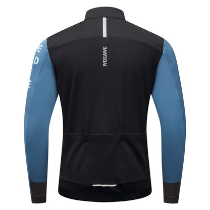 Men’s Thermal Cycling Jacket – Fleece-Lined with Windproof Front