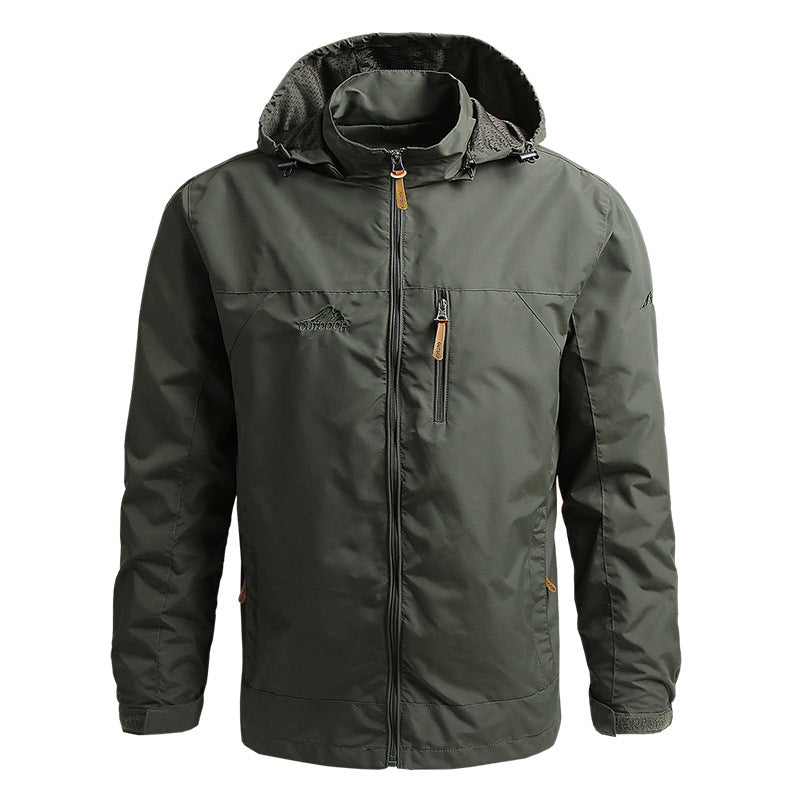 Men's Waterproof Outdoor Jackets windproof Soft Shell Coat