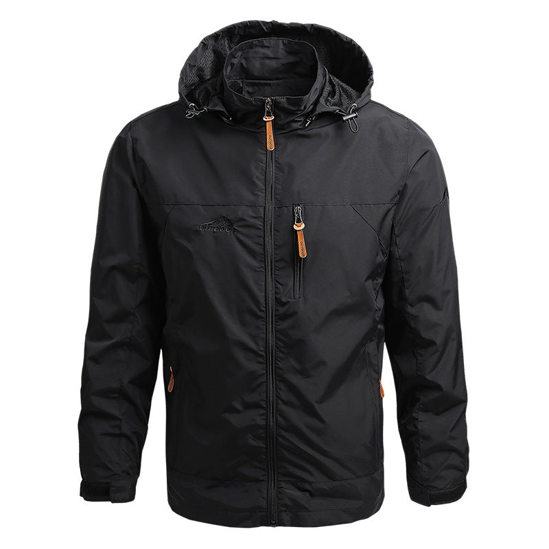 Men's Waterproof Outdoor Jackets windproof Soft Shell Coat