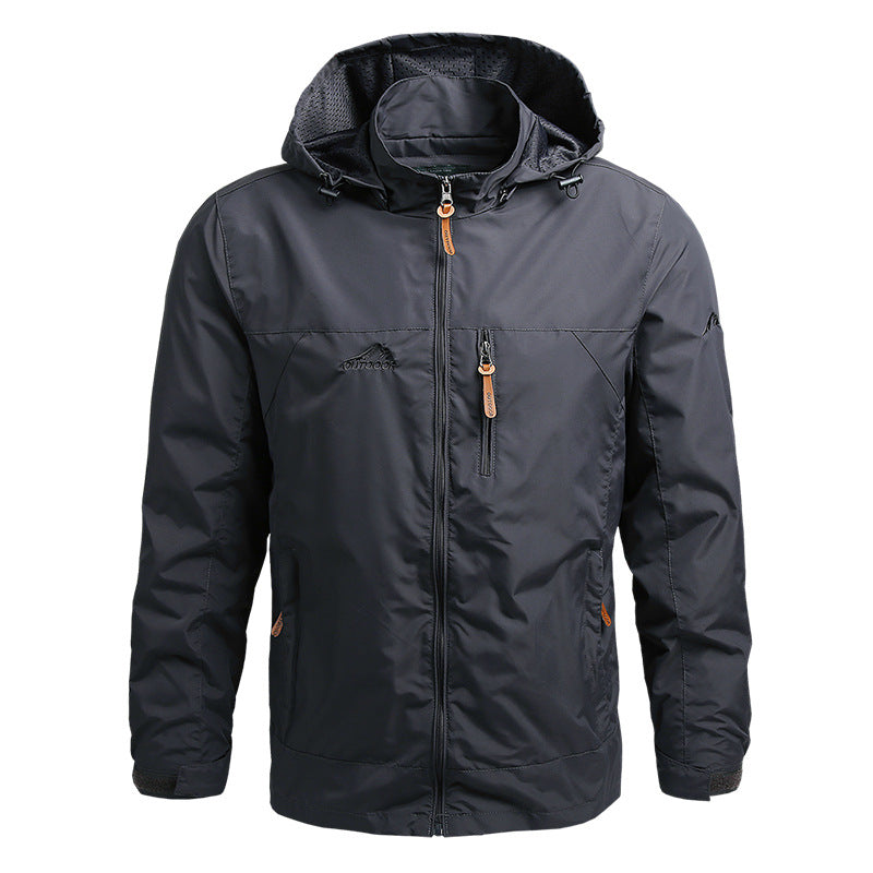 Men's Waterproof Outdoor Jackets windproof Soft Shell Coat