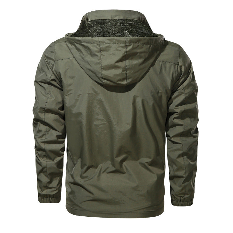 Men's Waterproof Outdoor Jackets windproof Soft Shell Coat