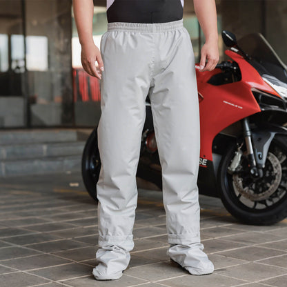 Men’s Waterproof Trousers with Shoe Covers for Motorcycle & Cycling