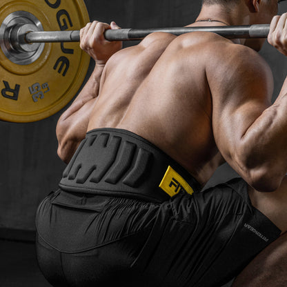 Men’s Weightlifting Belt with Lumbar Support for Squats