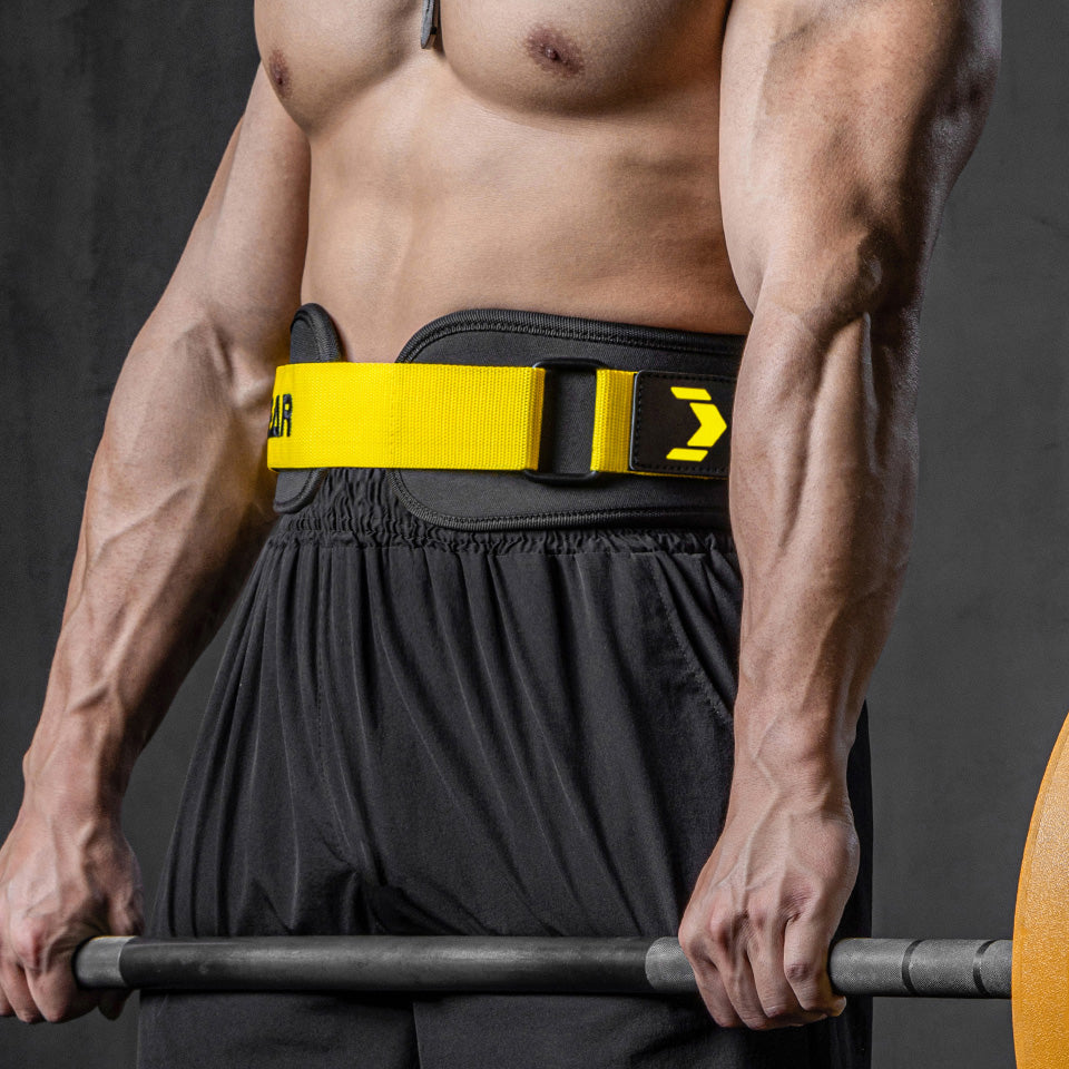Men’s Weightlifting Belt with Lumbar Support for Squats