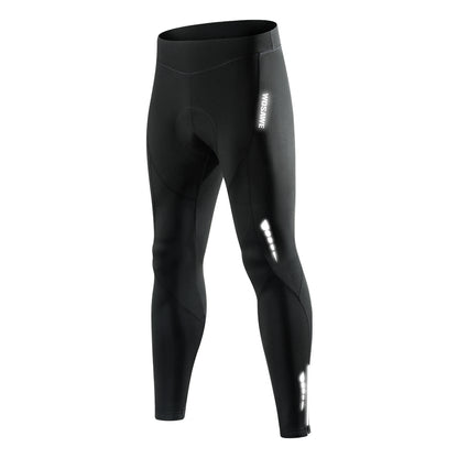 Men’s Winter Thermal Padded Cycling Tights – Road Bike Pants