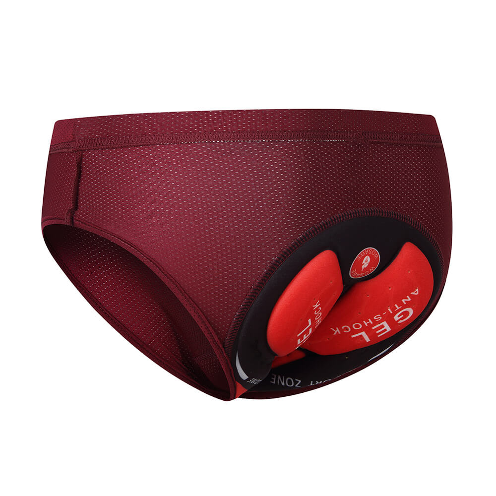 Men’s Cycling Briefs – Breathable, Quick-Dry Bike Underwear with 3D Gel Padding