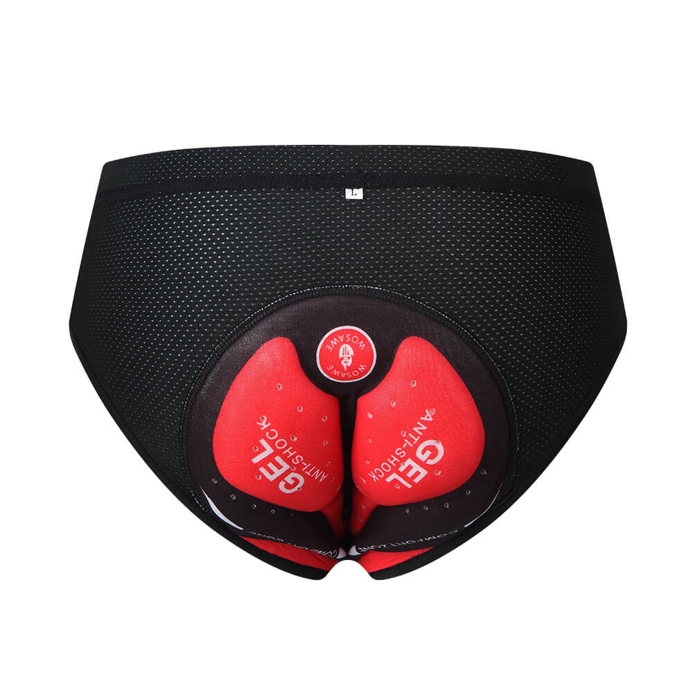 Men’s Cycling Briefs – Breathable, Quick-Dry Bike Underwear with 3D Gel Padding