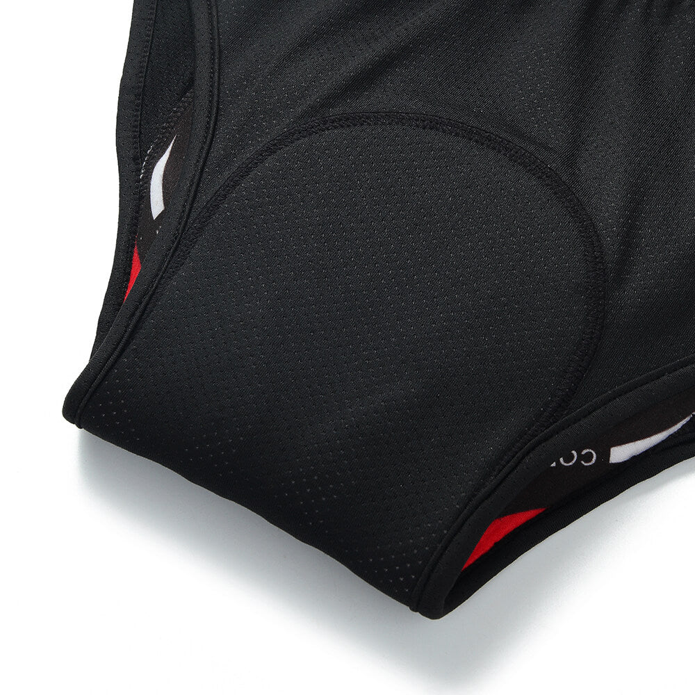 Men’s Cycling Briefs – Breathable, Quick-Dry Bike Underwear with 3D Gel Padding