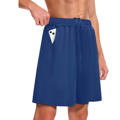 Men’s Quick Dry Athletic Shorts with Deep Pockets
