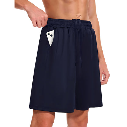 Men’s Quick Dry Athletic Shorts with Deep Pockets