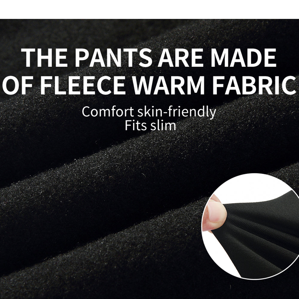 Men’s Winter Thermal Padded Cycling Tights – Road Bike Pants