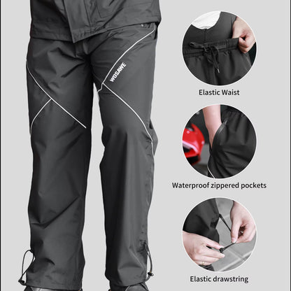 Motorcycle & Cycling Waterproof Trousers – Men & Women Outdoor Pants