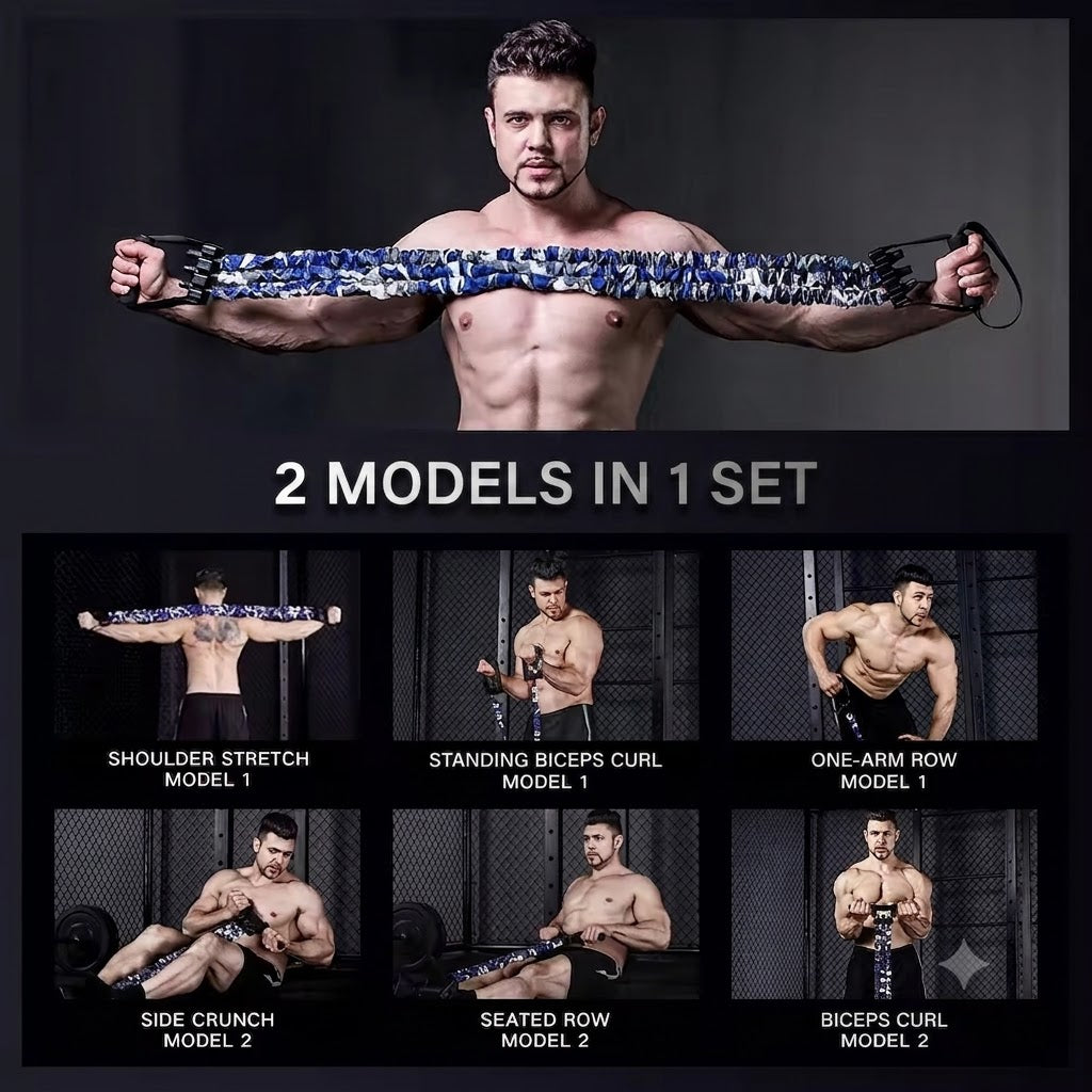 Multifunctional Pedal Resistance Band