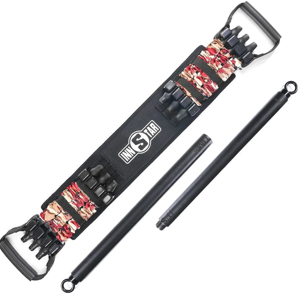Multifunctional Resistance Band Set with Detachable Bar