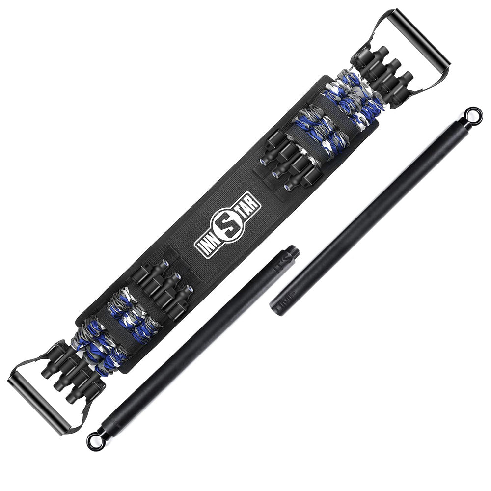 Multifunctional Resistance Band Set with Detachable Bar