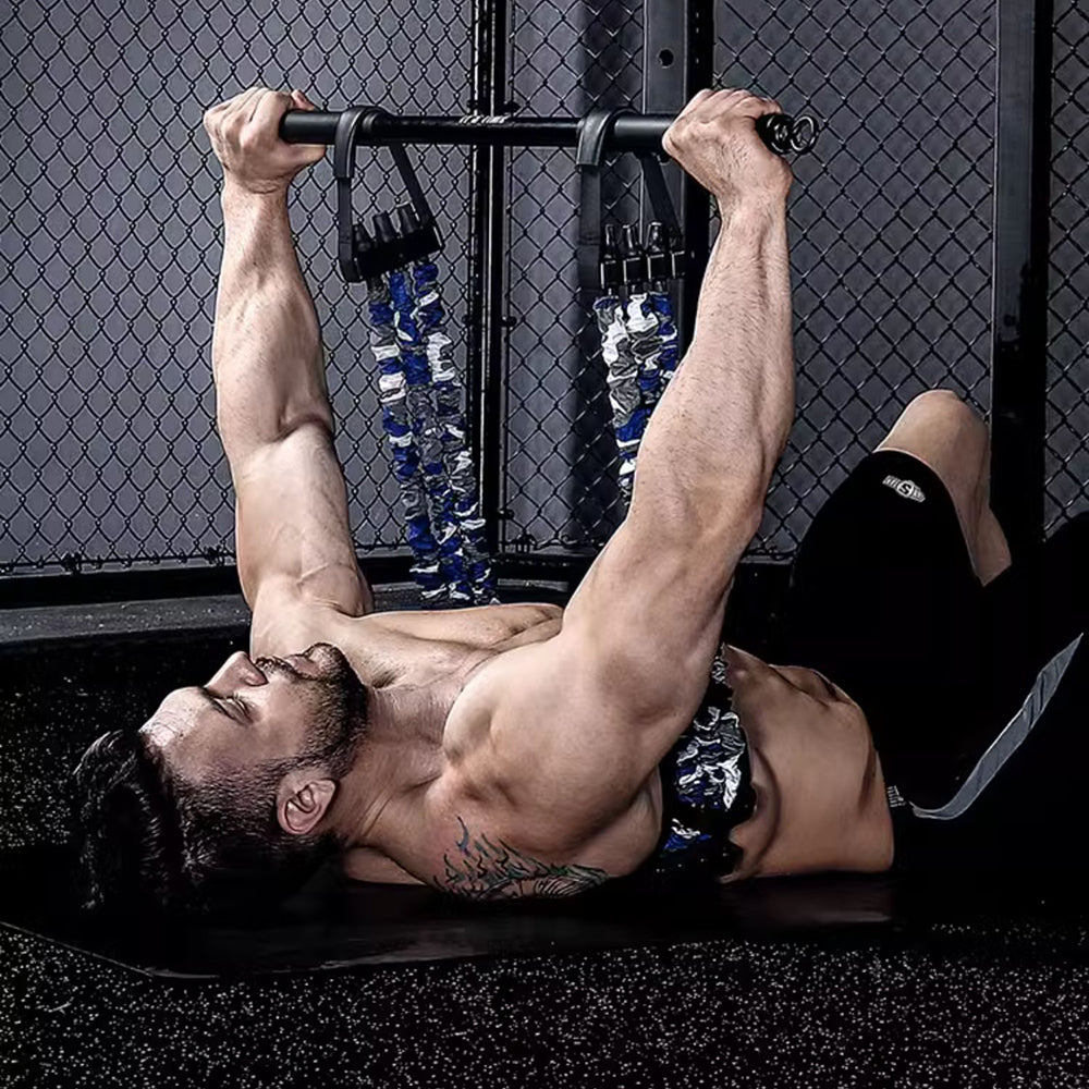 Multifunctional Resistance Band Set with Detachable Bar