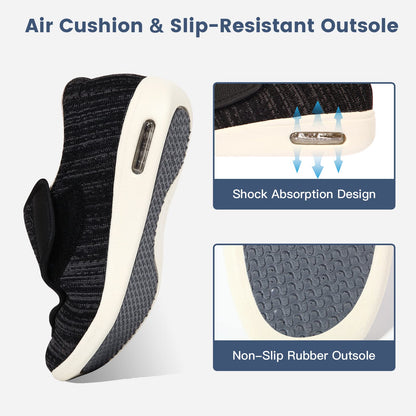 Orthopedic Walking Shoes with Adjustable Memory Foam