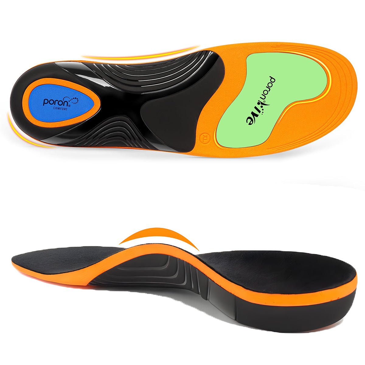 Orthotic Arch Support Insoles – Shock Absorbing & Stability