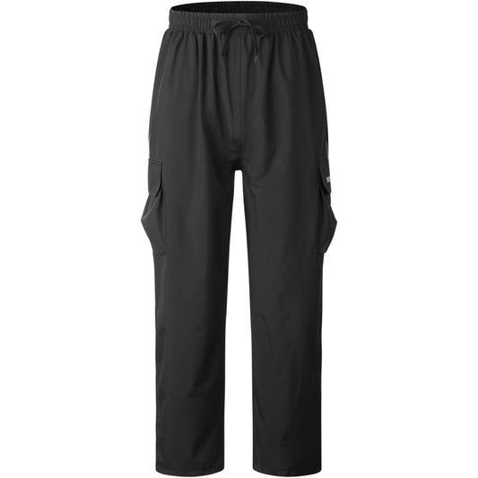 Outdoor Rain Pants – Waterproof & Windproof with Cargo Pockets and Reflective Elements