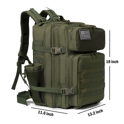 Outdoor Waterproof Men's Military Tactical Backpack 25L