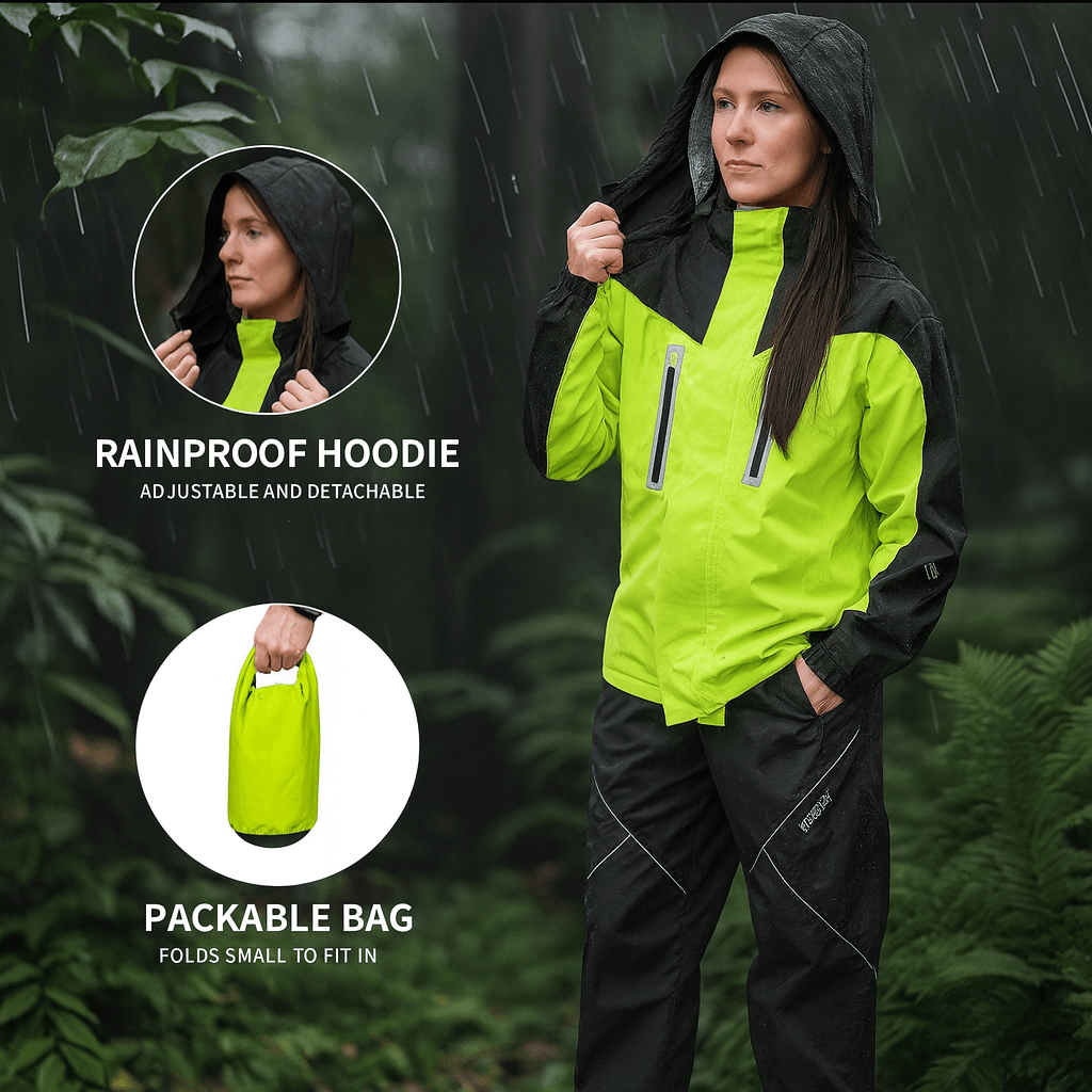 Outdoor Waterproof Windbreaker Jacket - Unisex
