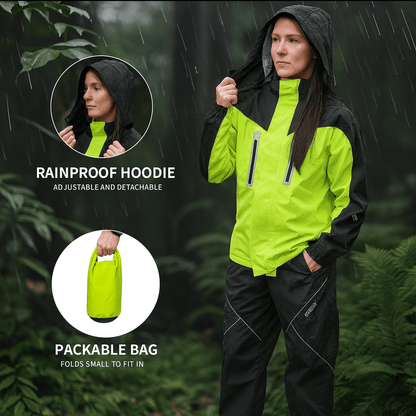 Outdoor Waterproof Windbreaker Jacket - Unisex