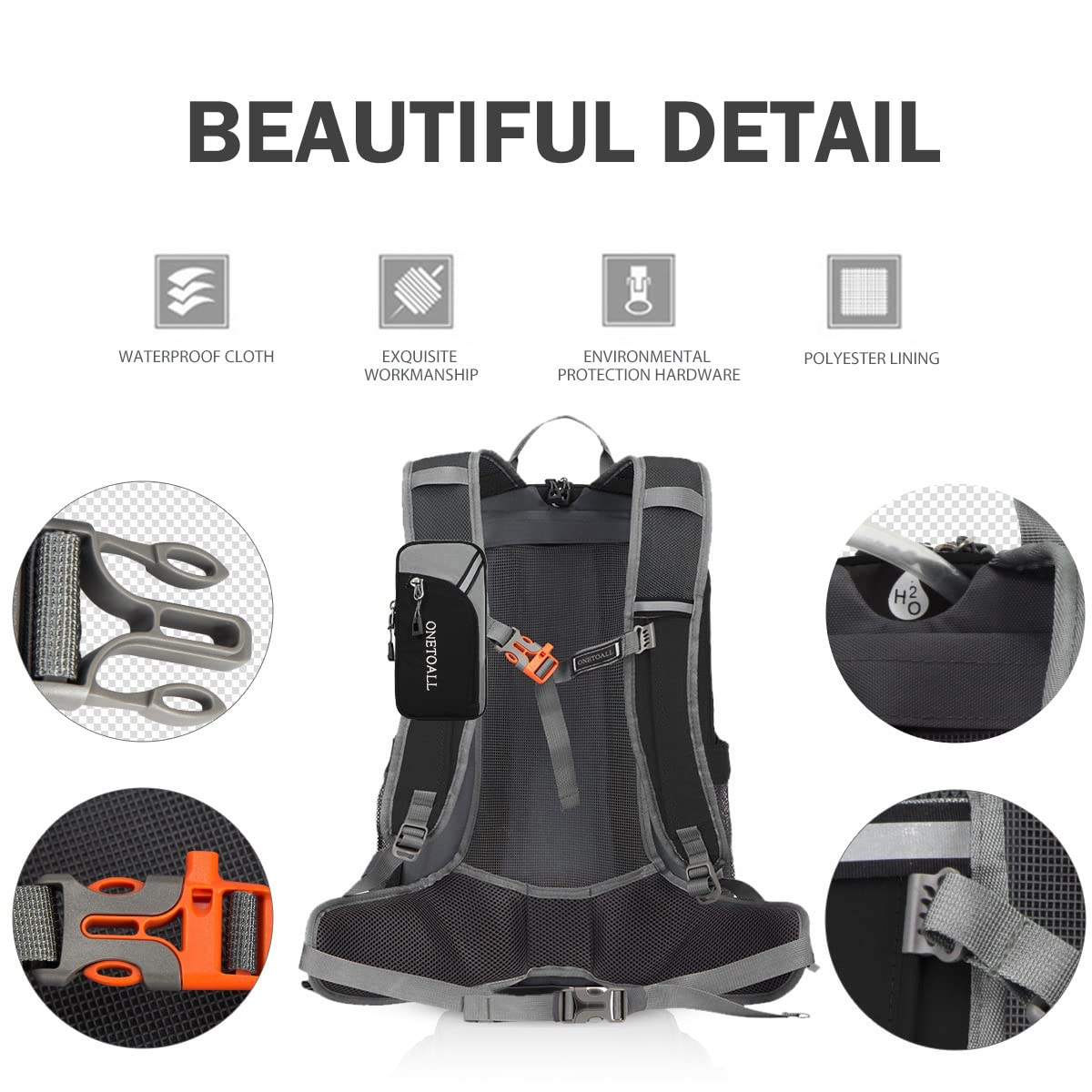 Outdoor Sports Bag Cycling Backpack Mountaineering Bag 25 L
