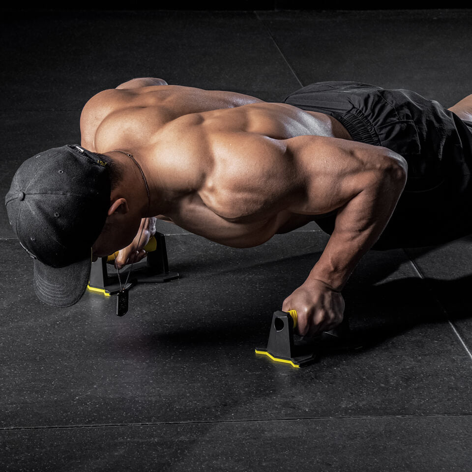 Push-Up Bars for Chest Press Workout