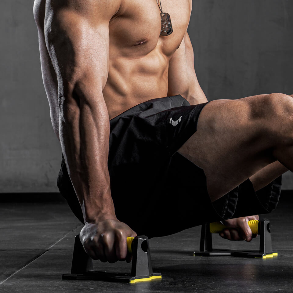 Push-Up Bars for Chest Press Workout