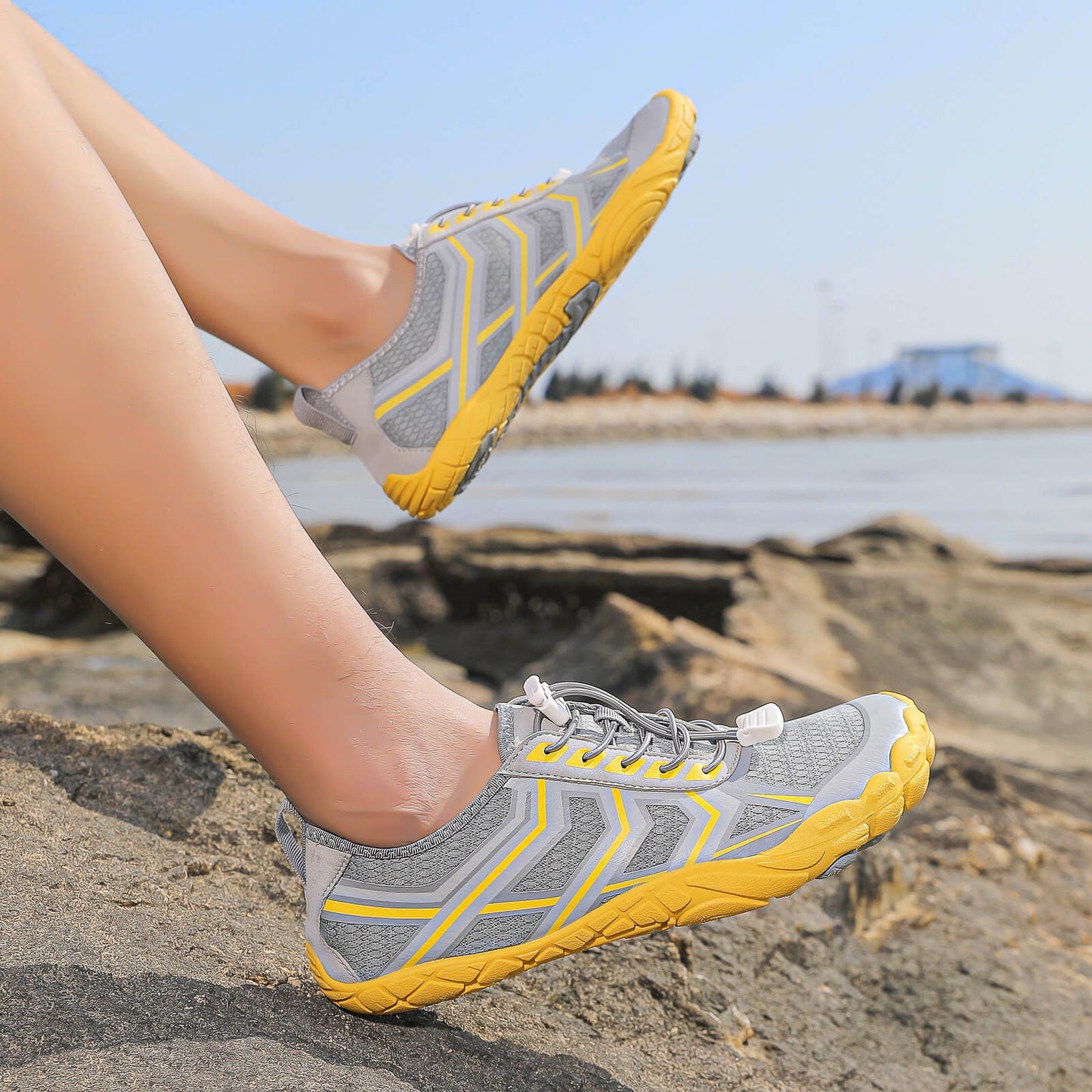 Quick-Dry Barefoot Water Shoes – Lightweight Beach & River Shoes for Swim, Surf & Outdoor