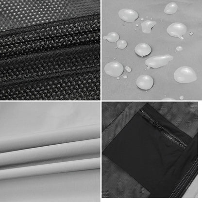 Reflective Cycling Vest – Windproof, Water-Repellent, Breathable, Adjustable Hem