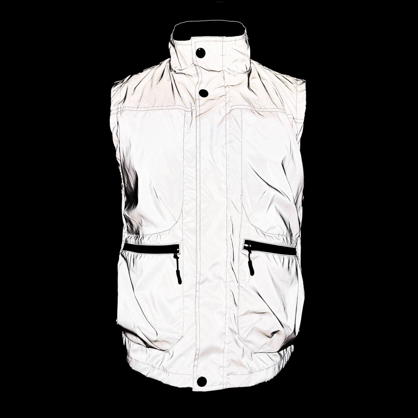 Reflective Cycling Vest – Windproof, Water-Repellent, Breathable, Adjustable Hem