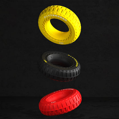 Silicone Grip Strength Ring with Tire Tread Design (60–80 LB)