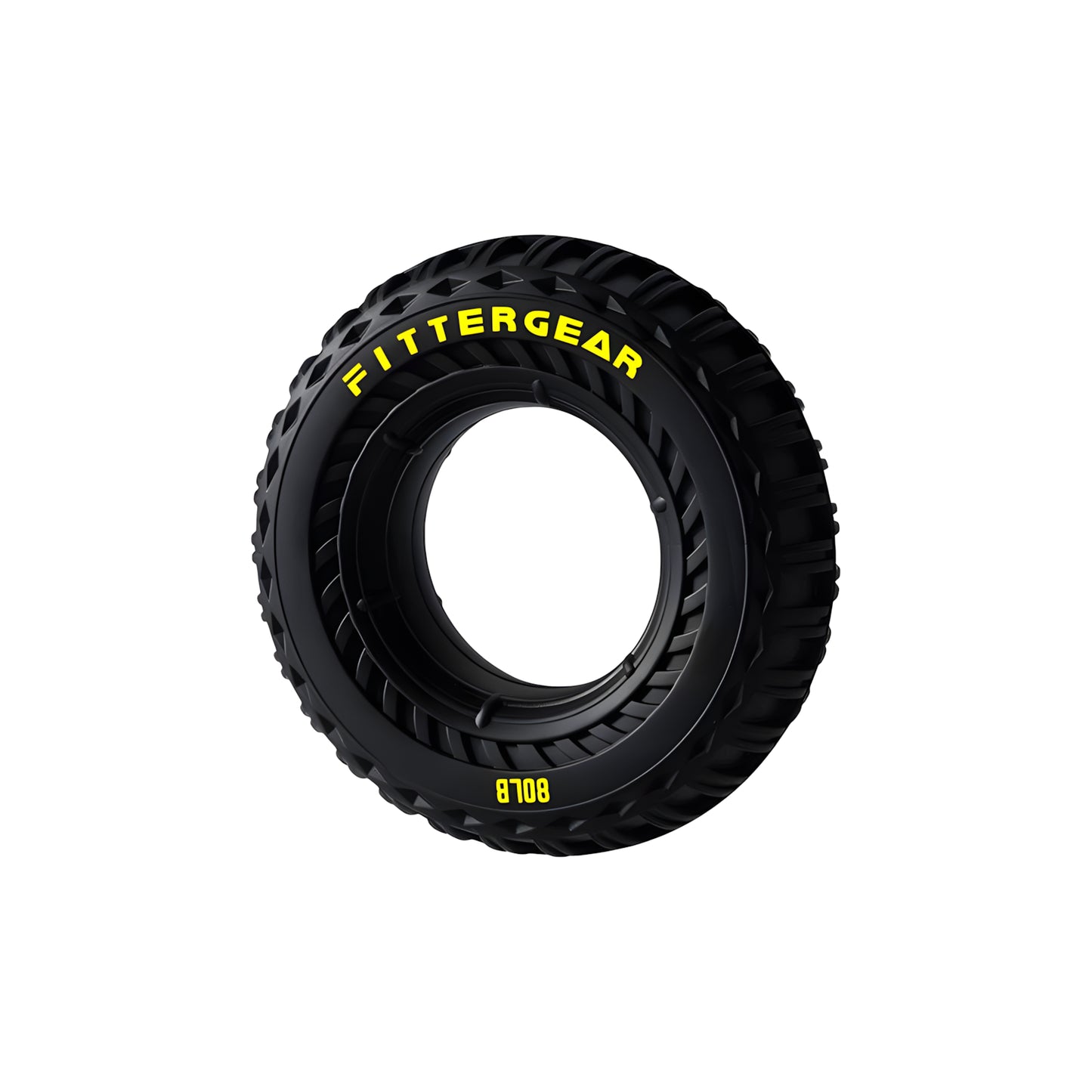 Silicone Grip Strength Ring with Tire Tread Design (60–80 LB)