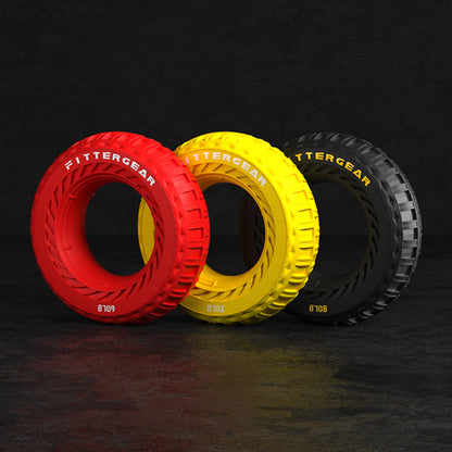 Silicone Grip Strength Ring with Tire Tread Design (60–80 LB)