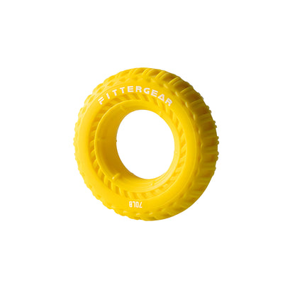 Silicone Grip Strength Ring with Tire Tread Design (60–80 LB)
