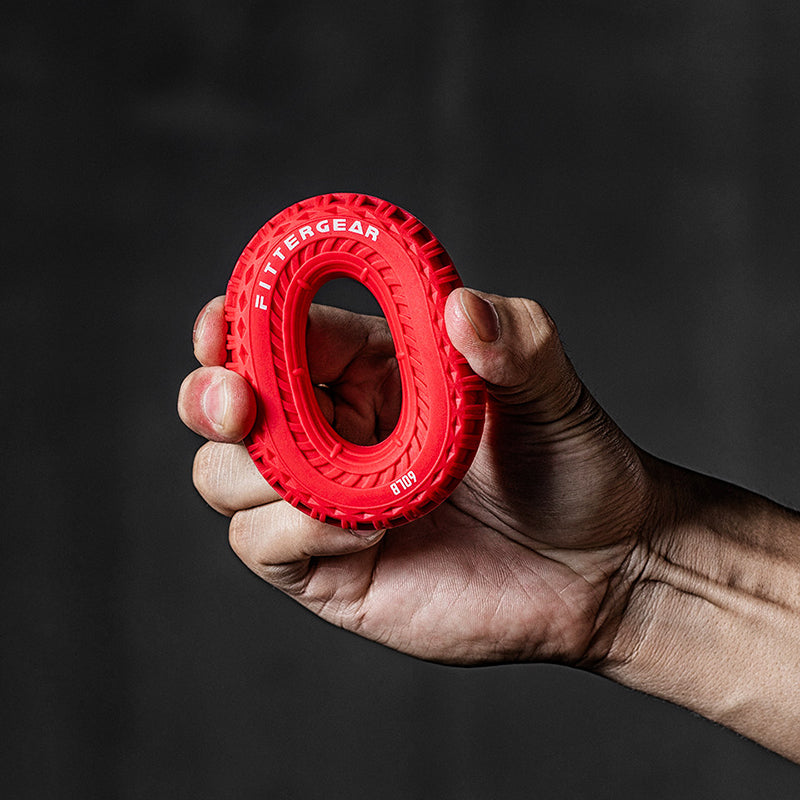 Silicone Grip Strength Ring with Tire Tread Design (60–80 LB)