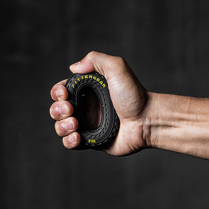 Silicone Grip Strength Ring with Tire Tread Design (60–80 LB)