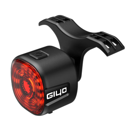 Smart Brake Sensing Rear Bike Light – USB Rechargeable Waterproof Tail Light for Night Riding