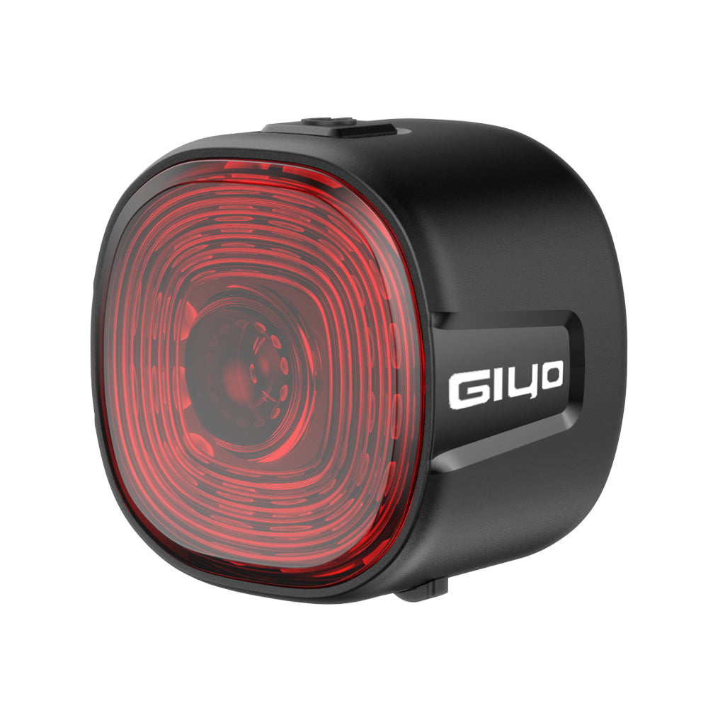 Smart Brake Sensing Rear Bike Light – USB Rechargeable Waterproof Tail Light for Night Riding
