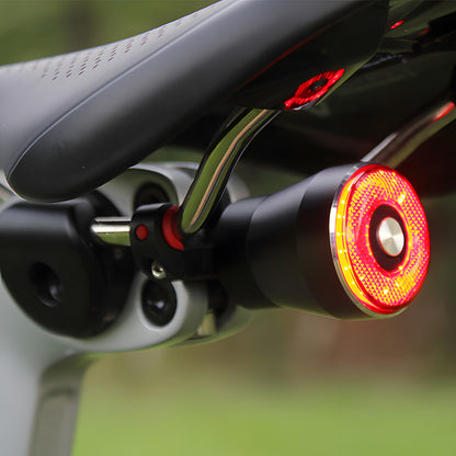 Smart USB Rechargeable Bike Tail Light with Brake Sensor