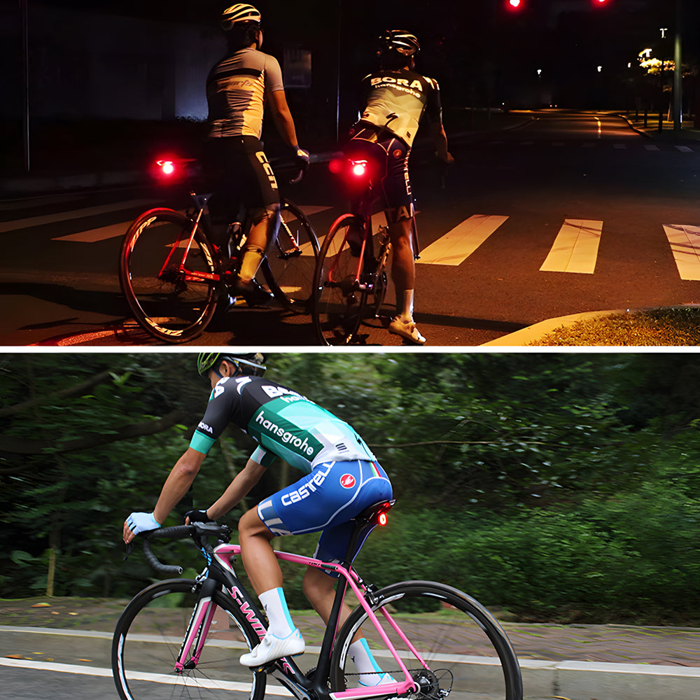 Smart USB Rechargeable Bike Tail Light with Brake Sensor
